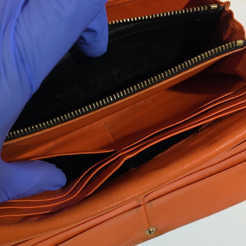 Loewe Madrid Brown Leather Snap Wallet – 7.5 x 3.5-inch Luxury Vintage Wallet - Picture 13 of 16